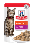 Вологий корм Hill's Science Plan Adult для кішок з яловичиною 85 г