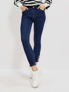 Jeansy skinny damskie Moodo Z-JE-3909 XXL Granatowe (5904152346021)