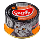 Влажный корм для котов Carnie мясной паштет с курицей 100 г