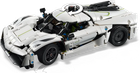 Конструктор LEGO Technic: Білий гіперкар Koenigsegg Jesko Absolut 801 елемент (42184) - зображення 7