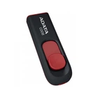 Флеш пам'ять флешка Flash A-DATA C008 16Gb USB 2.0 Black-Red (AC008-16G-RKD)