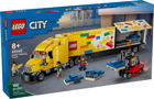 Zestaw klocków LEGO City: Żółta ciężarówka dostawcza 1061 element (60440) - obraz 1