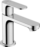 Смеситель для умывальника Hansgrohe Rebris S 80 Coolstart с металлическим д/к хром 72510000