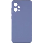 Силиконовый чехол Epik Candy Full Camera для Xiaomi Poco X5 5G / Note 12 5G Голубой / Mist blue