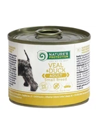Влажный корм для собак малых пород Nature's Protection Adult small breed Veal & Duck с телятиной и уткой