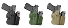 Кобура IMI-Z1023 (GK-3) тактична полімерна кобура із додатковим магазинним підсумком для Glock 17/22/31/19/23/32/36 (також для Gen.4) Чорний - изображение 3