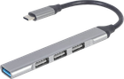 USB-хаб на 4 порта Gembird UHB-CM-U3P1U2P3-03