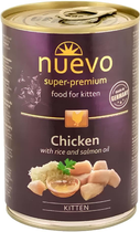 Mokra karma dla kotów Nuevo Chicken Kitten z kurczakiem 400 g (4250231595226)