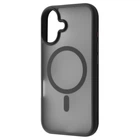Противоударный матовый чехол с поддержкой MagSafe VVave Matte Insane Case with MagSafe для Apple iPhone 16 Plus Black