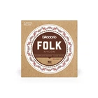Струны для гитары D'Addario Folk Nylon Ball End Silver Wound / Clear Treble (EJ32C)