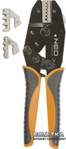 Клещи NEO Tools для обжима втулочных наконечников 0.5-16 мм (22-6 AWG) 220 мм (01-506)