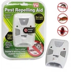 Ультразвуковий відлякувач гризунів та комах Pest Repelling Aid ART 4388 (Ksw5465464)