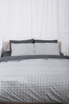 Підковдра Moon&Star Ranforce Elite Gray Square Полуторна 143 x 210 см (MS-870000415)