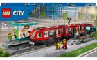 Конструктор Lego Трамвай і вокзал у центрі міста, 811 деталей 60423