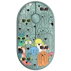 Миша бездротова 2E MF300 Pets Dogs Silent WL BT Green для ноутбука Зелений (525009)