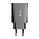 Сетевое зарядное утройство Baseus Speed Mini Quick Charger 1C 20W EU Black (CCFS-SN01)