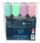 Набор из 4-х маркеров Schneider Job 4.5 мм ассорти (S115098)