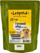 Влажный корм для собак Леопольд Premium Готовый обед с курицей