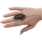 Кольцо Hildegard Seta Decor 23-622BLK-RD