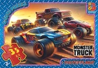 Пазлі "Монстер траки", 35 елементів (MT182) G-Toys (MT182)