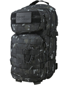 Рюкзак тактичний KOMBAT Hex-Stop Small Molle Assault Pack 28л Мультикам Чорний