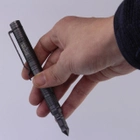 Ручка-стеклобой милитари Laix B7-R серая с острым наконечником (B7-R) - изображение 1