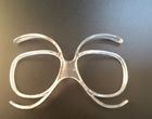 Диоптрическая вставка в лижну маску (оправа для коригувальних лінз замість окулярів для зору) (VD-1) - зображення 4
