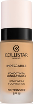 Podkład do twarzy Collistar Impeccabile długotrwały SPF 15 3 G Natural Gold 30 ml (8015150132084)