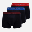 Zestaw majtek boxer męski Tommy Hilfiger UM0UM02763 L 3 szt Czarny (8720637176474)