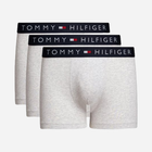 Zestaw majtek boxer męski Tommy Hilfiger UM0UM03400 S 3 szt Szary (8720637192009)