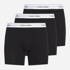 Zestaw majtek boxer męski Calvin Klein 000NB3964A XL 3 szt Czarny (8720639725632)