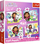 Puzzle Trefl Przygody Gabi 4 w 1 207 elementów (5900511346206)