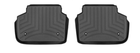 Коврики в салон BMW 7-Series 2015-2019, с бортом, задние, черные, Weathertech 449392