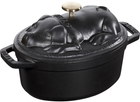 Каструля Staub La Cocotte Свиня Чорна 1 л (3272341217257)