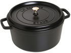 Каструля Staub La Cocotte Чорна 8.35 л (3272341030252)