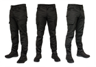 Тактичні штани WinTac Varvar Black Urban Tactical Pants Special Fabric 3XL чорні