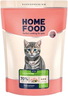 Сухий корм для кошенят Home Food Fresh Chicken For kittens 1-12 months з куркою
