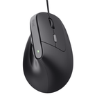 Компьютерная мышь вертикальная Trust Bayo II Ergonomic Mouse проводная Black (25144)