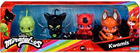 Figurki Playmates Miraculous: Biedronka I Czarny Kot 4 szt. (43377505310)