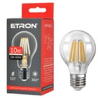 Светодиодная филаментная LED лампа 10W E27 4200K А60 ETRON 1-EFP-108 Filament