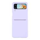 Чохол Folding Silicone для Samsung Galaxy Flip 4 (F721) Колір Elegant Purple