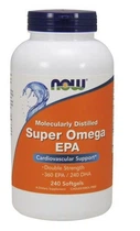 Жирні кислоти Now Foods Super Omega EPA 240 капсул