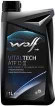 Трансмиссионное масло Wolf VitalTech ATF DIII 1 л (8305306)