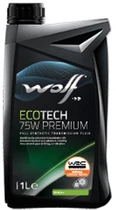 Трансмиссионное масло Wolf Eco Tech 75W Premium - 1 л (1048869)