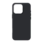 Силиконовый чехол для Apple iPhone 16 Pro, ICON2 Case, Черный, противоударный, панель, защита всего корпуса, матовая поверхность Soft Touch, выступает над дисплеем, совместим с защитными стеклами и пленками, с микрофиброй, ArmorStandart (ARM78631)