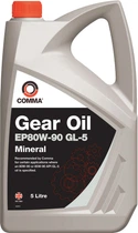Трансмісійна олива Comma Gear Oil EP80W-90 GL5 5 л (EP80905L)