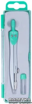 Циркуль ZiBi Basis в футляре + грифель Зеленый (ZB.5302BS-04)