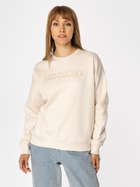 Bluza damska bez kaptura oversize Lee Cooper Selina 4582 M Beżowa (5905991711469)