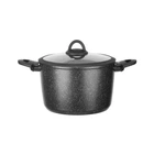 Кастрюля Ringel Zira з кришкою висока 6.3 л (RG-21006-24h)[86022]