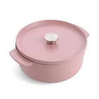 Каструля KitchenAid чавунна з кришкою 5,2 л Суха троянда (CC007431-001)[86081]